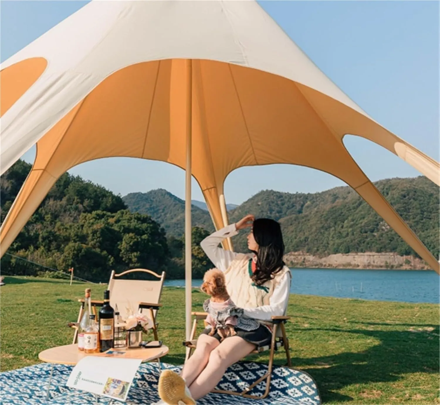 Outdoor Cloud Top Dome Large Tent Camping Canopy(X-Large)
