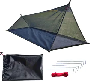 Outdoor Mosq Uito Proof Tent, Outdoor Mesh Tent, Portable Foldable Canopy Enclosure, Easy to Set Up, UV-Resistant Fabric, 220x65x60cm/86.61x25.59x23.62 Inches, for Protection