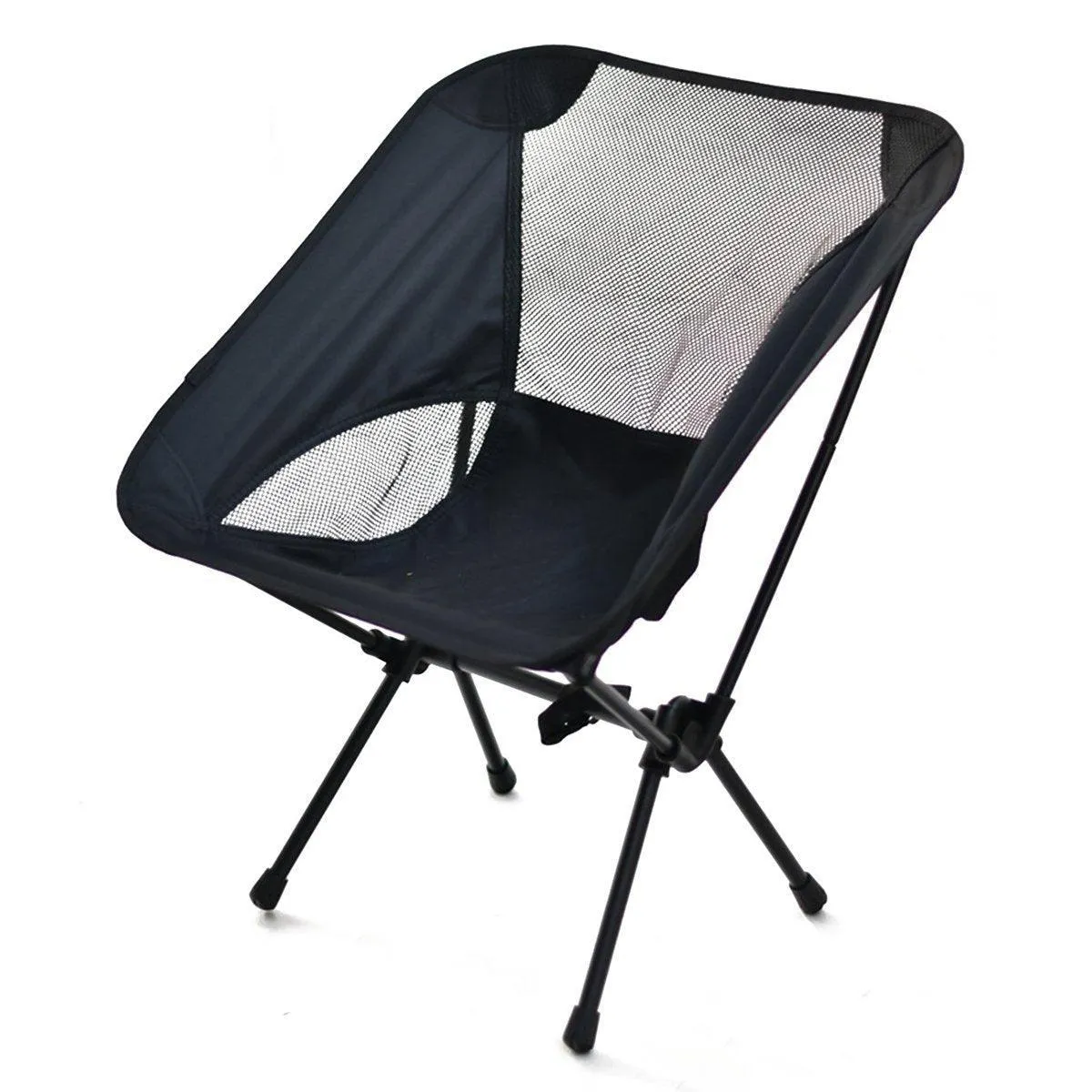 Outdoor Portable Lightweight Folding Camping Chair High Back Fishing Chair