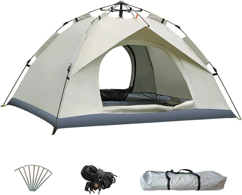 Outdoor Self-Driving Travel Camping Tent Automatic Quick-Opening Tent Portable Rainproof Sunshine-Proof Tent Fishing Hiking Sunshine Shelter