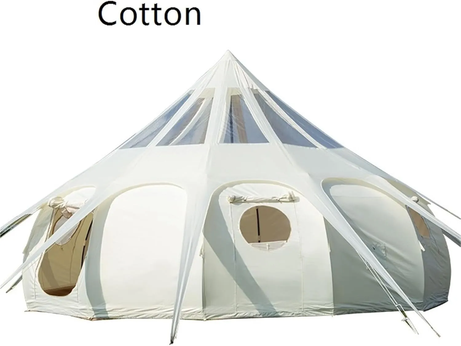 Outdoor Water Drop Tent Camp Accommodation Thickened Rainproof and Windproof Tent