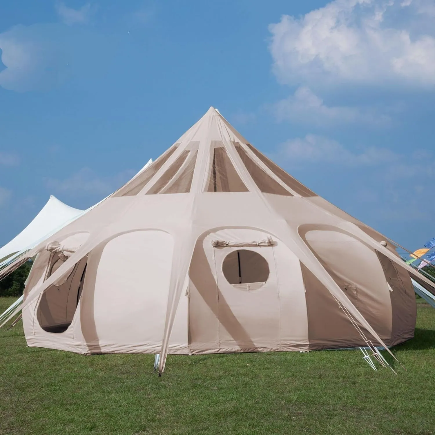 Outdoor Water Drop Tent Camp Accommodation Thickened Rainproof and Windproof Tent
