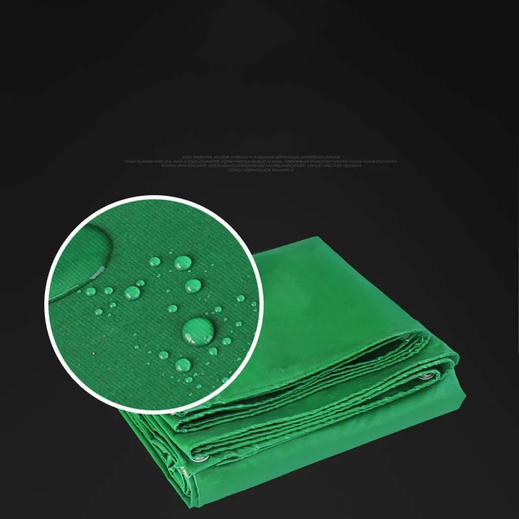 Outdoor Waterproof Heavy Duty Tarpaulin,450Gsm Shed Roof Sunscreen Protection Garden Niture Rainproof Ground Camping Tent Shelter,2X2M,2X2M