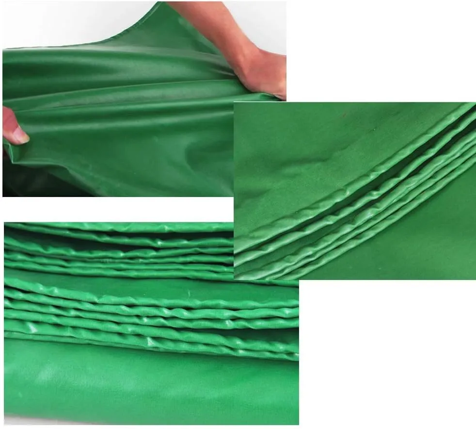 Outdoor Waterproof Heavy Duty Tarpaulin,450Gsm Shed Roof Sunscreen Protection Garden Niture Rainproof Ground Camping Tent Shelter,2X2M,2X2M