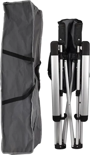 OutdoorFishing Recliner, Folding Bedchair, with Soft and Comfortable Pillows, Bed Chair for Fishing Camping Office Lunch Break, Lazy Recliner Enjoy Leisure Time