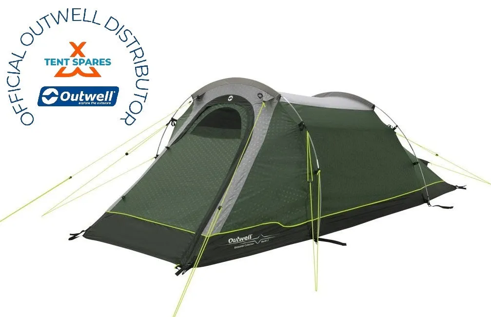 Outwell Earth 2 Tent, (111262) 2 Person 2024 in Green (OUT0065)