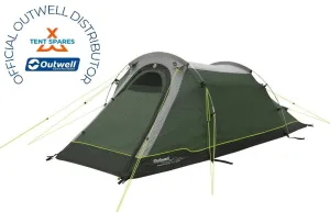 Outwell Earth 2 Tent, (111262) 2 Person 2024 in Green (OUT0065)