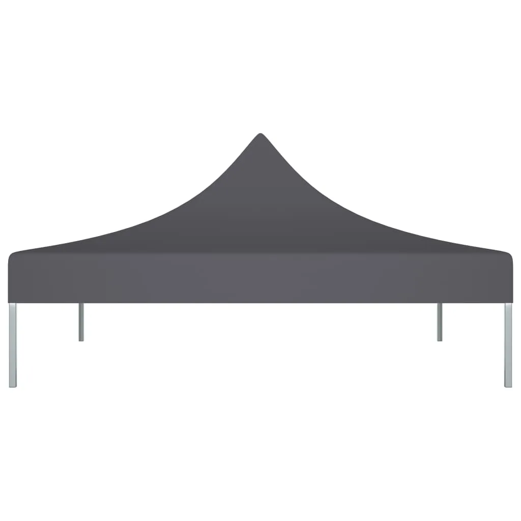 Party Tent Roof 2x2 m Anthracite 270 g/m²