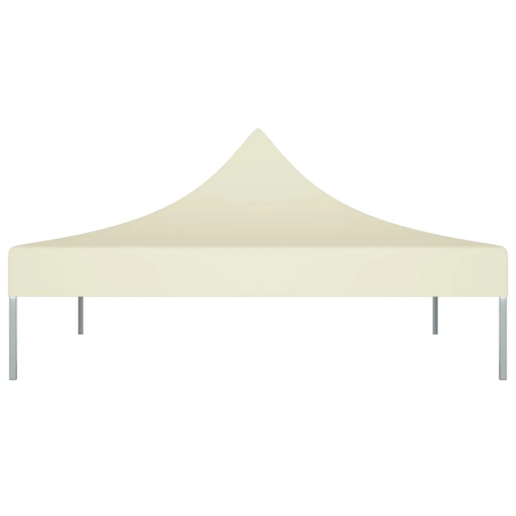 Party Tent Roof 2x2 m Cream 270 g/m²