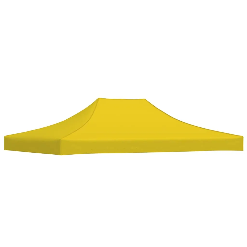 Party Tent Roof 4x3 m Yellow 270 g/m²