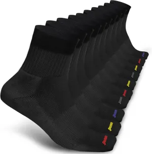 Penn Men's Cushioned Quarter Socks |Ideal for Sports, Gym, Hiking & Everyday Wear