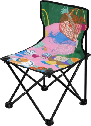 Picnic Food Foldable Backpacking Camp Chair Ultralight Beach Chair Backpack Includes Carry Bag Ice Fishing Chairs for Hiking Camp