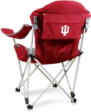 PICNIC TIME NCAA Razorbacks Reclining Camp Chair - Beach Chair for Adults - Sports Chair with Carry Bag