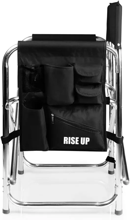 PICNIC TIME NFL Unisex-Adult NFL Sports Chair with Side Table, Beach Chair, Camp Chair for Adults