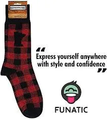 Plaid Minnesota Socks