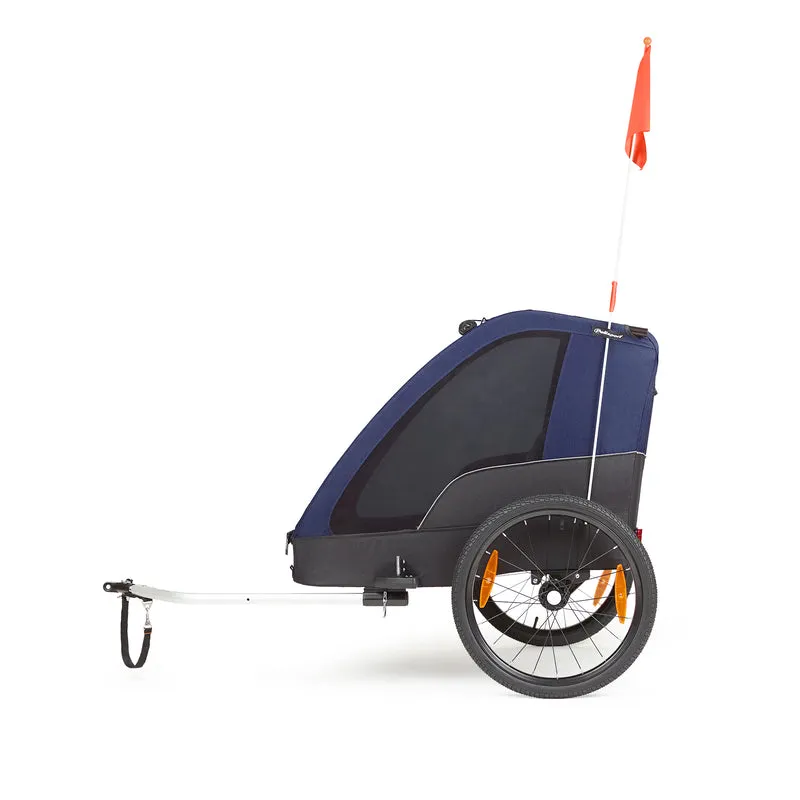 POLISPORT Child Trailer Without Strolling Kit Grey/Blue 8615000007