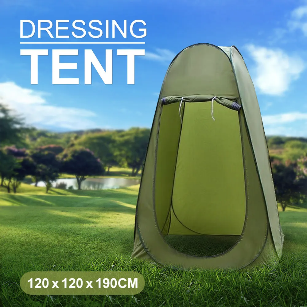 Pop Up Shower Tent Camping Portable Privacy Waterproof Instant Toilet Change Roo