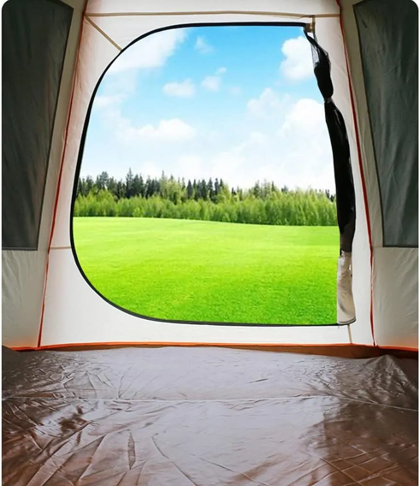 Pop Up Tent 3-8 Person Beach Tent Sun Shelter Outdoor Camping Family Tent Instant Tent Easy Set Up for Camping Backpacking Hiking Mountaineering