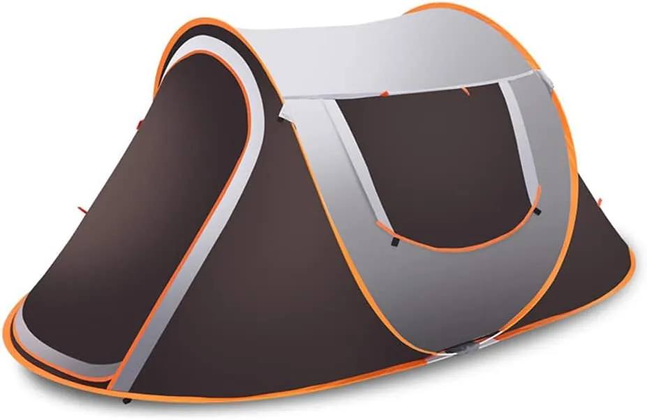 Pop Up Tent Fully Automatic Compact Dome Tent with Carry Bag Ideal for Camping Garden Hiking Lightweight Family Tent Waterproof and Rainproof Self-Driving Beach Tent