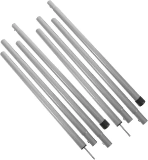 POPETPOP 2 Sets Canopy Pole Replacement Heavy Duty Awning Extension Poles for Outdoor Tent Support Camping Tarp Rods Sleek Design Robust Stability for Harsh Weather