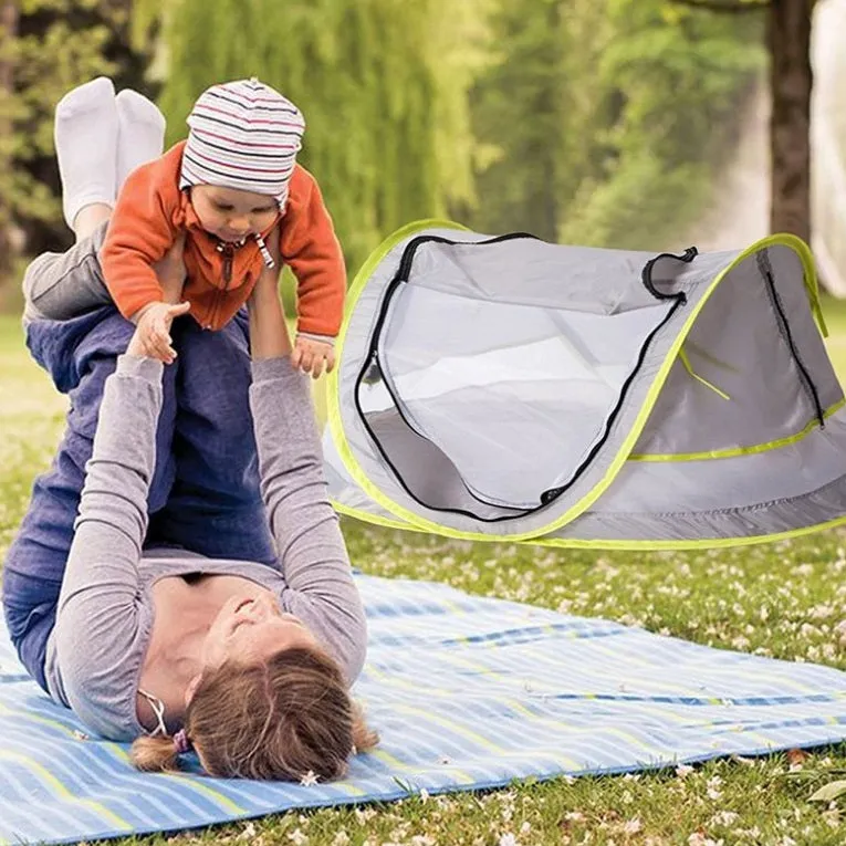 Portable Baby Crib Travel Bed Beach Tent