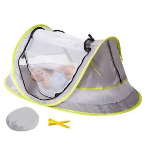 Portable Baby Crib Travel Bed Beach Tent