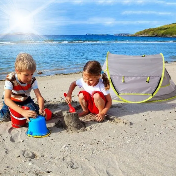 Portable Baby Crib Travel Bed Beach Tent
