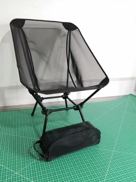Portable Camping Chair Mesh Backpacking Chairs, Ultralight Folding Chair, Compact Lightweight Foldable Chairs for Hiking Camp Beach Outdoor