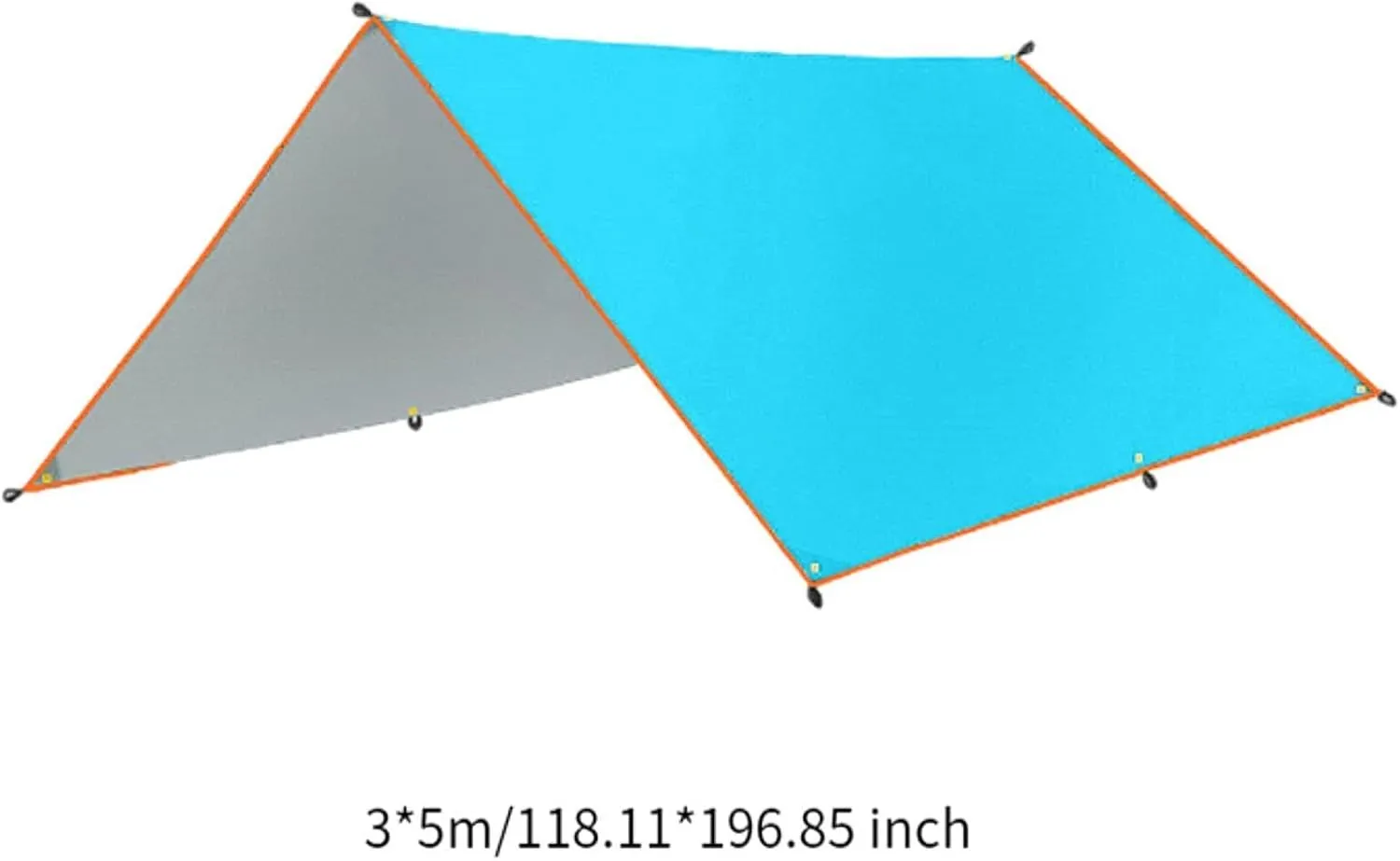 Portable Canopy Tarp for Camping and Outdoor Gatherings