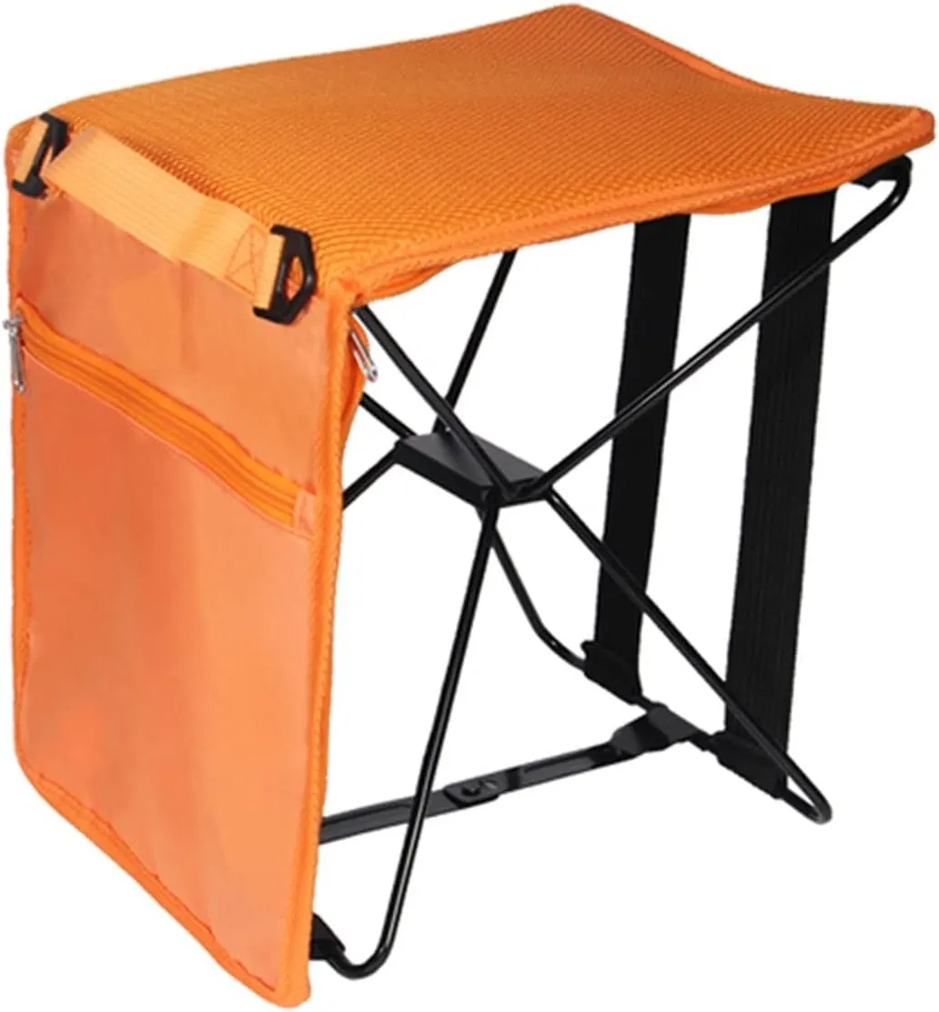 Portable Foldable Camping Chair Bag Folding Hiking Outdoor Bag for Trekking Picnic Beach Seat Fishing Tools Chair