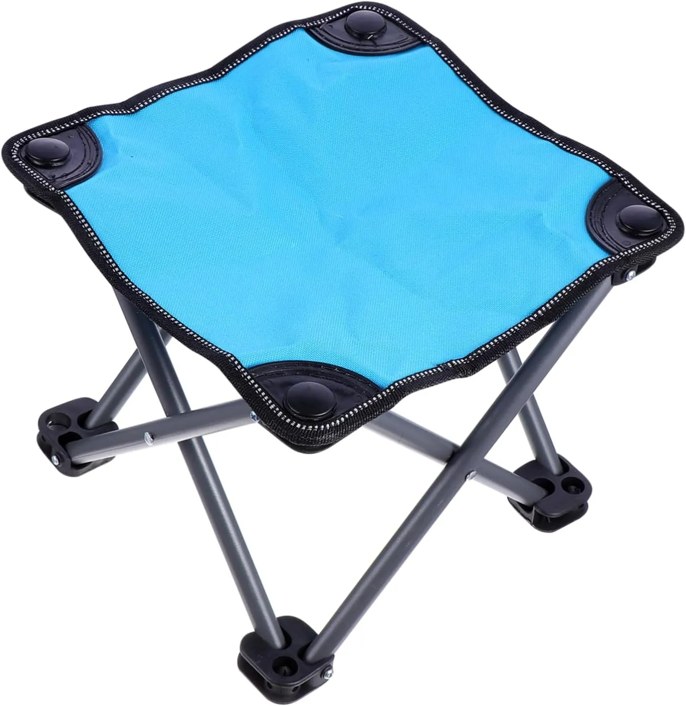 Portable Outdoor Folding Chair Oversized Camping Stool Compact Beach Seat Foldable Barbecue Chair
