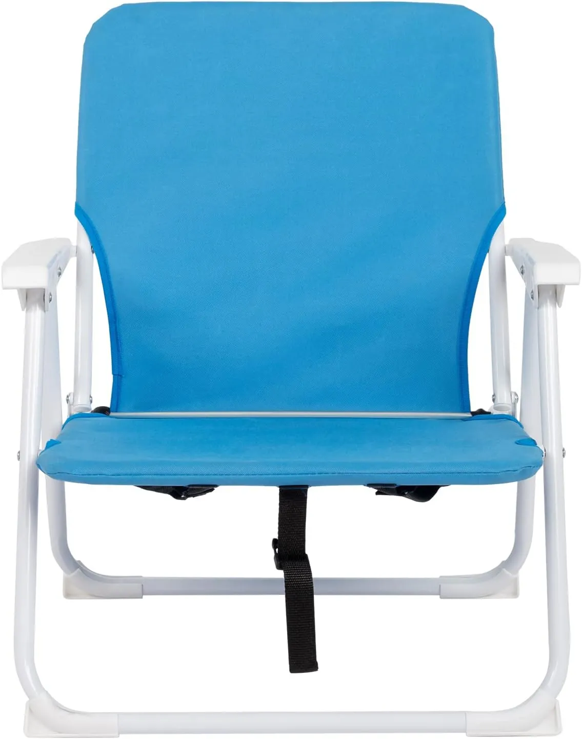 Portable Oxford Cloth Camping Lawn Chairs,Folding Beach Chair for Adults,Outdoor Patio Dining Chairs,Foldable Backpack Camping Chair,with Metal Frame,for Picnic Poolside Yard Garden Fishing (Blue)