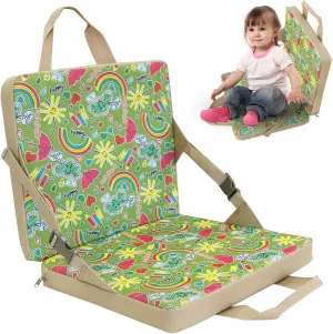Portable sports chair - Folding Stadium Seat, Padded Stadium Chairs | Comfortable bench cushion with Folding Performance, Outdoor Camping Cushion Chair for Bleachers Back Support Picnic Bleacher Seats