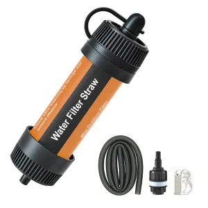 Portable Water Purifier Straw for Outdoor Survival Gear