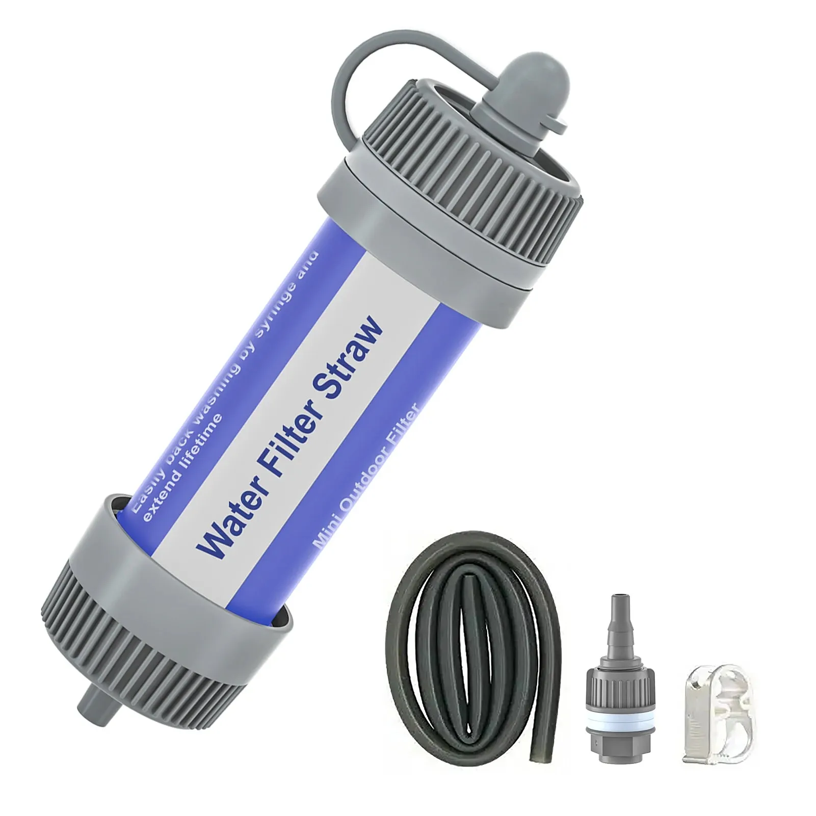 Portable Water Purifier Straw for Outdoor Survival Gear