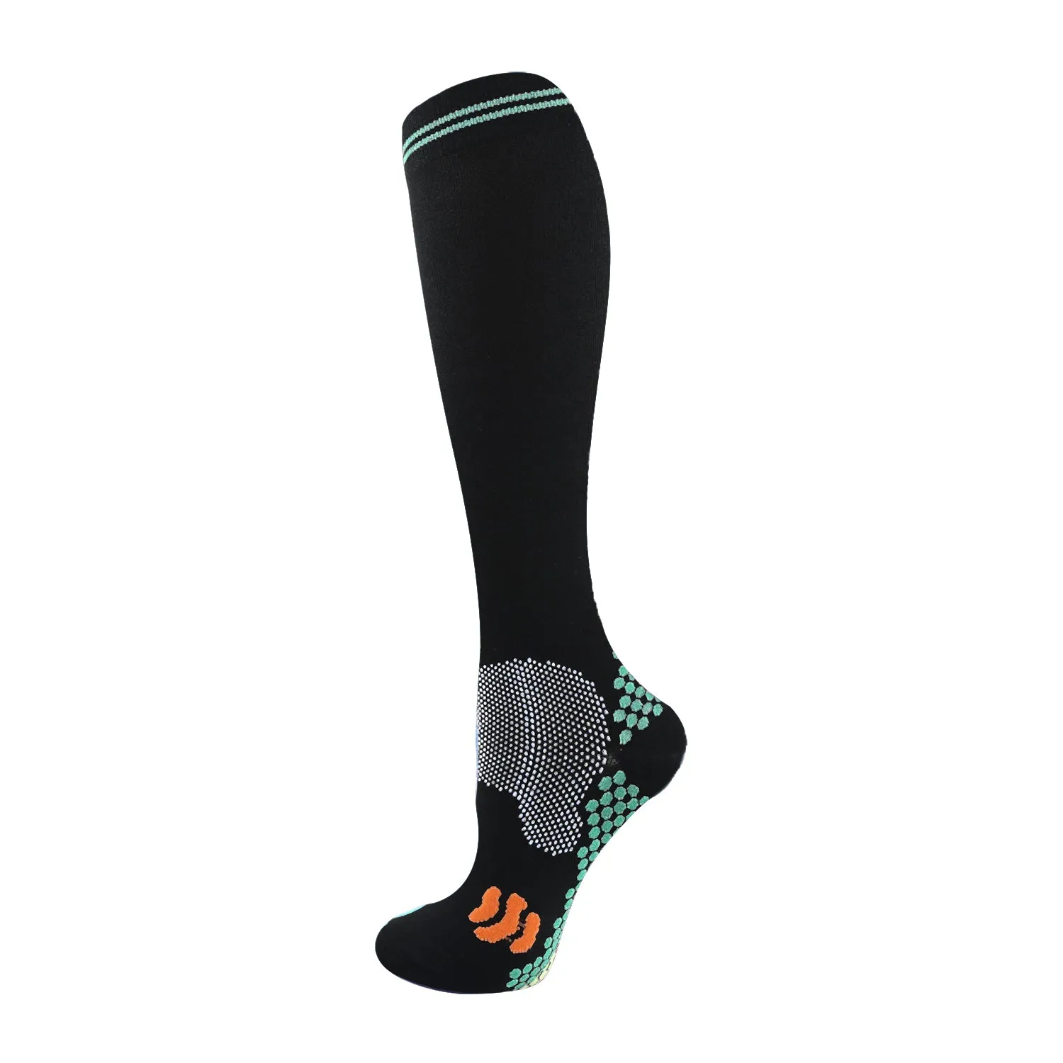Premium Compression Socks – Elastic Sports Socks for Running, Football, Cycling, Hiking, Anti-Fatigue Support, Medical Relief for Varicose Veins, Edema, and Diabetes