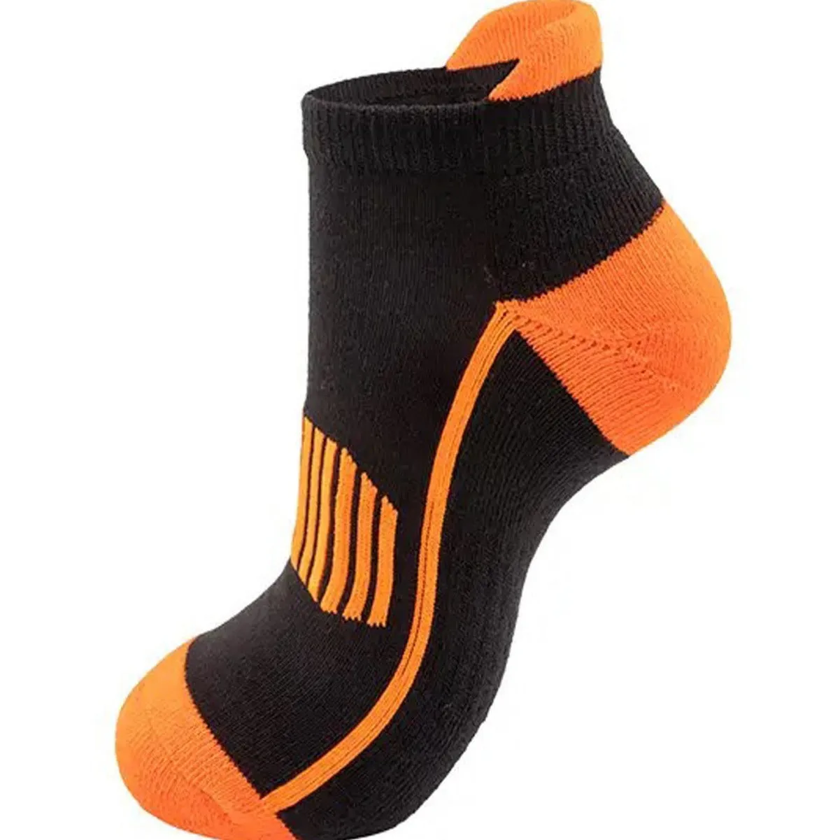 Premium Compression Socks for Men & Women – 6 Pairs Sweat Absorbing Ankle Socks for Hiking, Running, Sports – Low Cut, Cotton, Thick Support