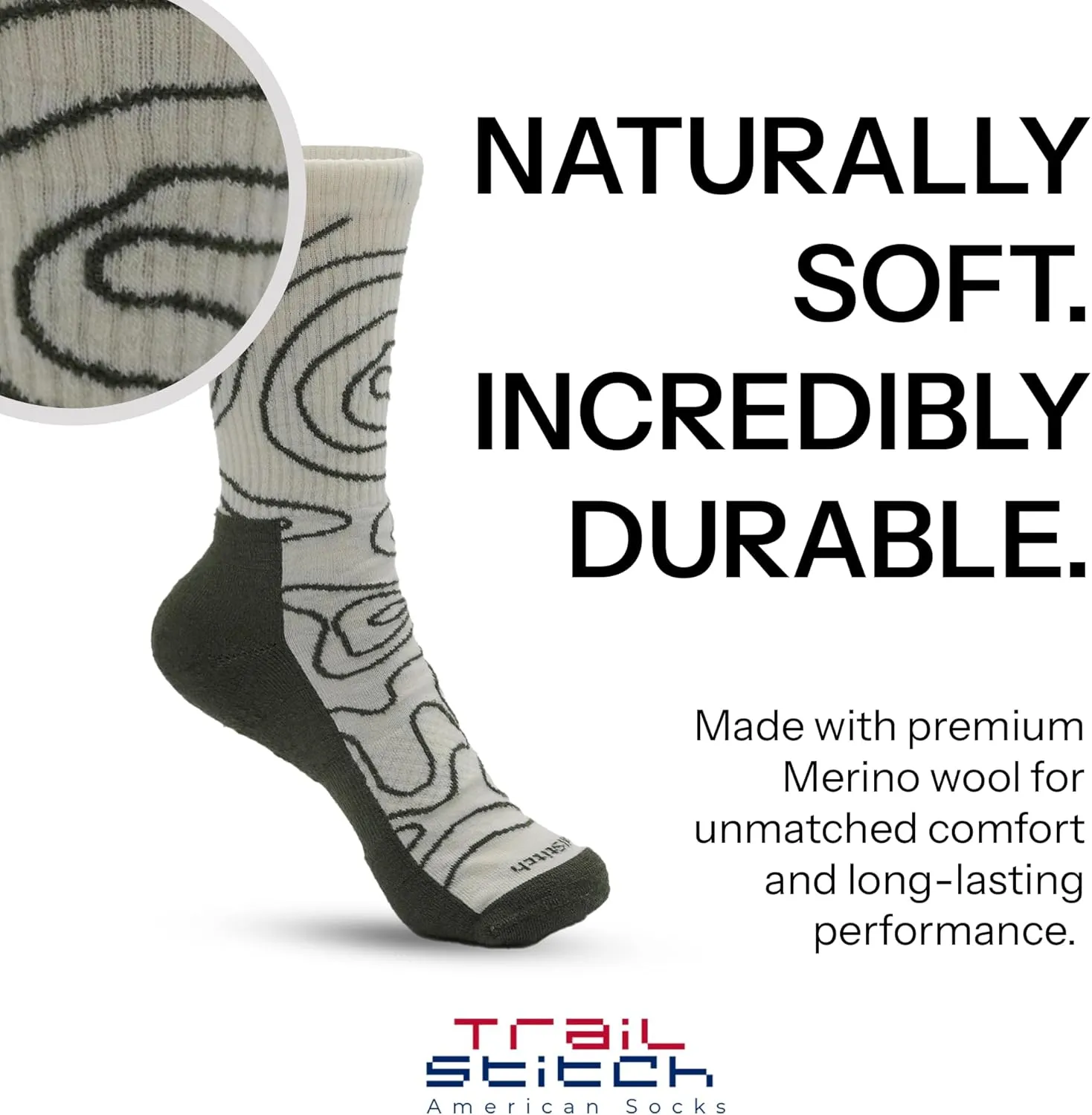 Premium Merino Wool Light Hiking Socks