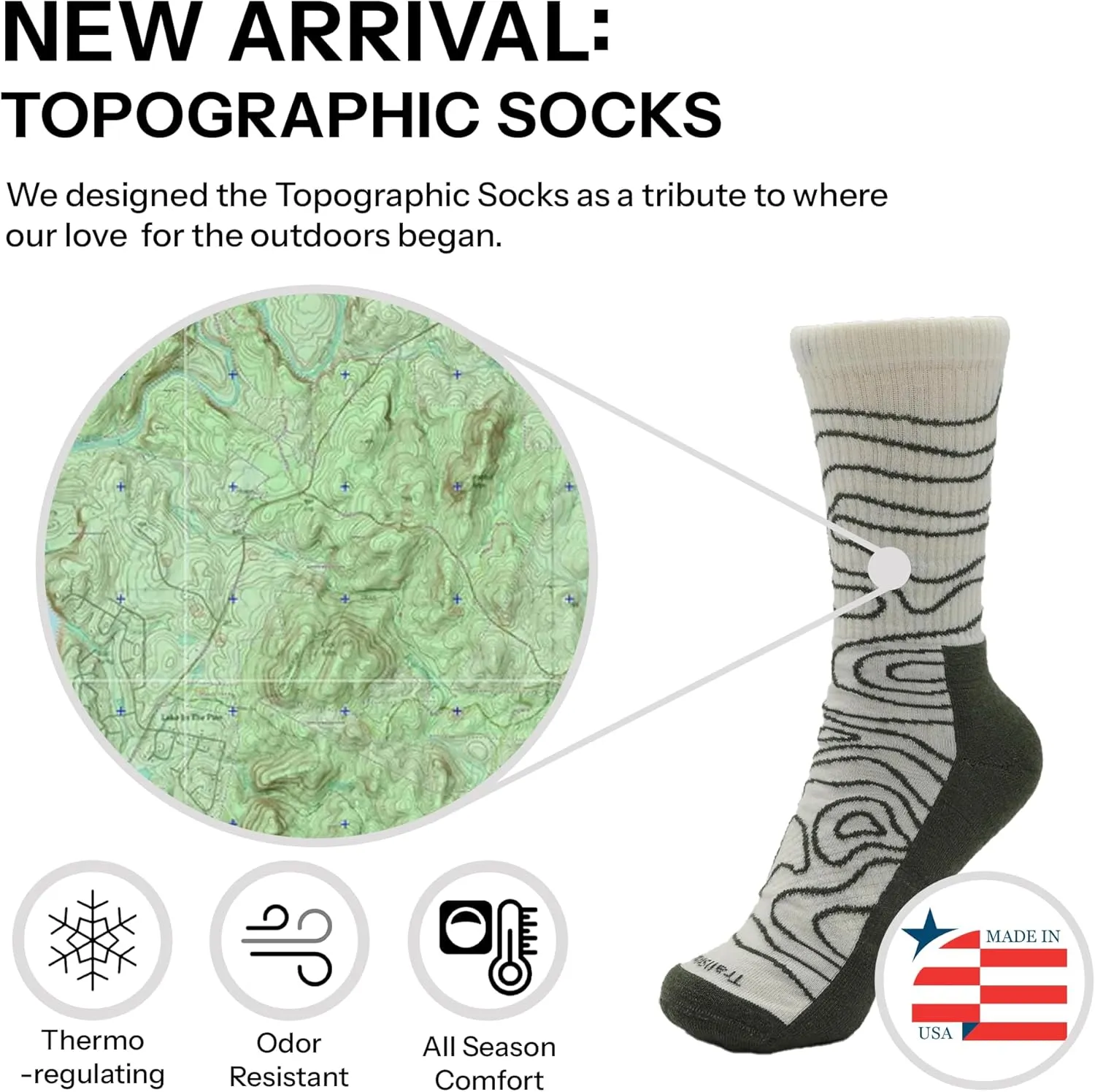 Premium Merino Wool Light Hiking Socks