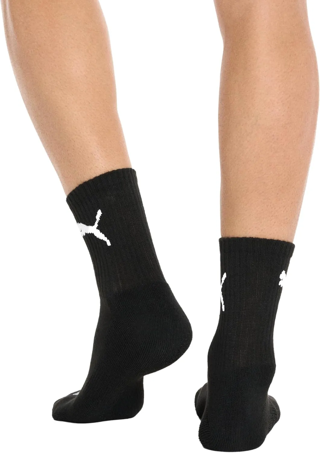 PUMA Men's 8 Pack Athletic Cushioned High Quarter Crew Socks