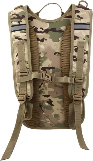 Qtqgoitem Outdoor Bicycle Traveling Hiking Camping Running Cycling Backpack Hydration Bladder Pack CP Camouflage Color (Model: 022 086 8e9 0b9 193)