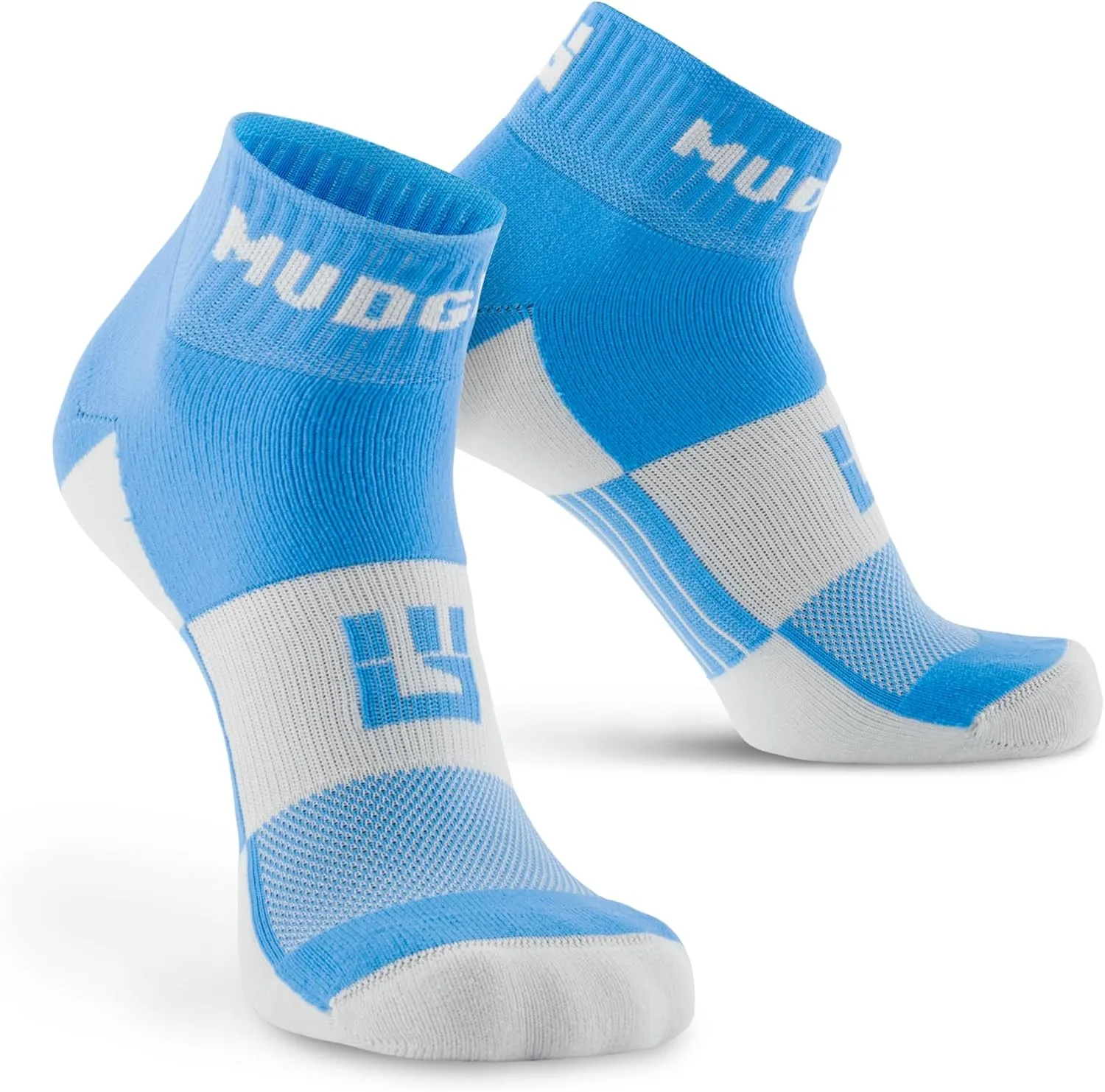 Quarter Crew Trail Socks, Blister-Resistant, Sweat-Resistant & Quick-Drying, Cushioned Footbed, Made in USA, 2-Pack