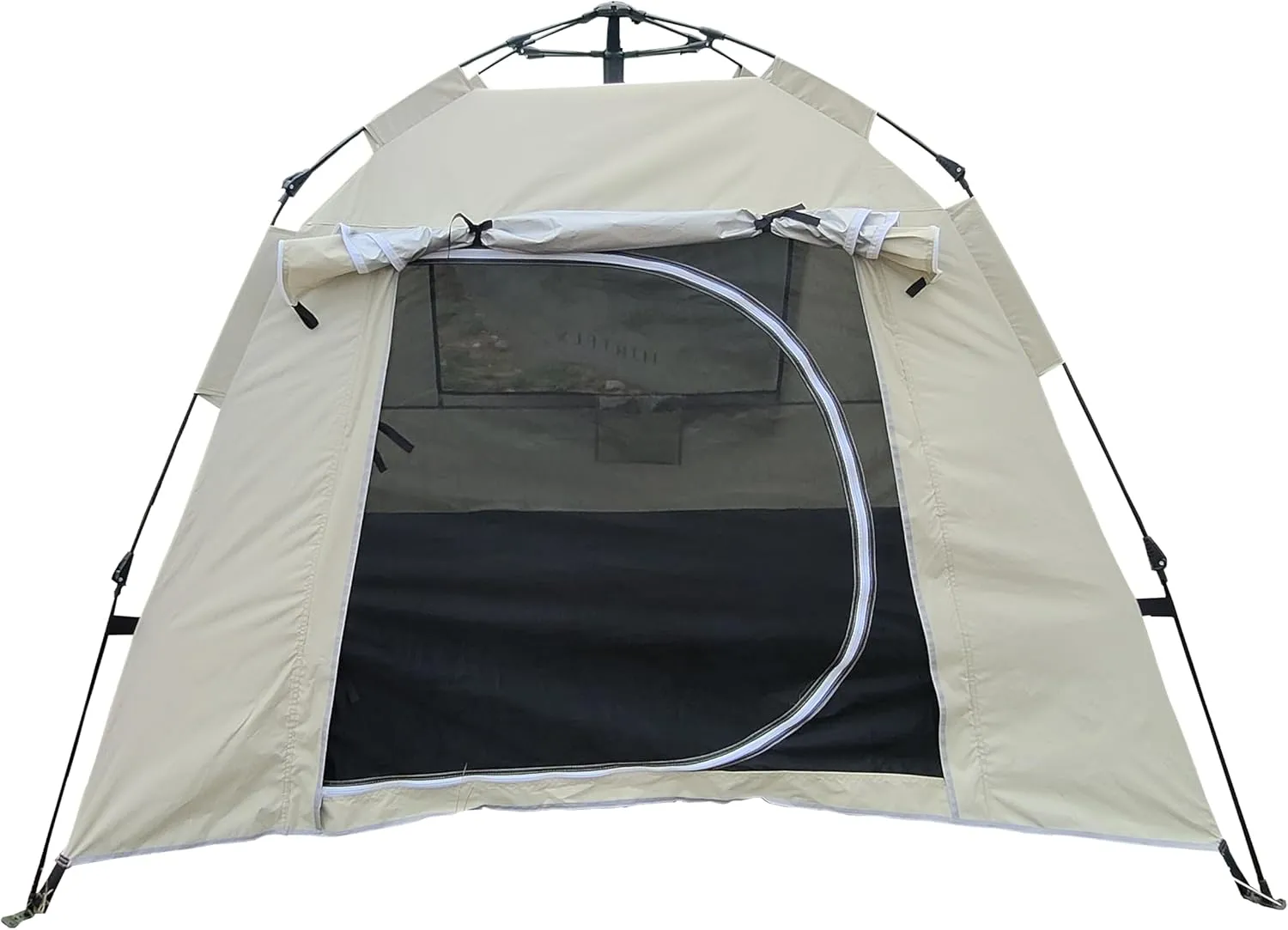 Quick-Opening Automatic Tent, Waterproof and UV Resistant Tent, Suitable for 2~3 People Camping, Outdoor Travel Tent, Beige