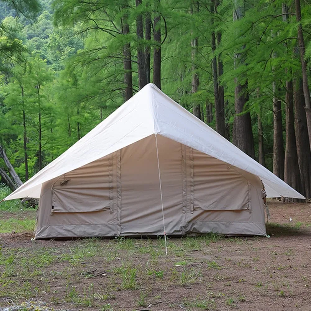 Rain Fly Waterproof Tent Tarp Sunshade for Inflatable Tent Camping Outdoor Travel