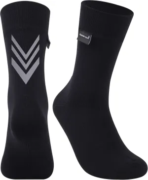 RANDY SUN Merino Wool Hiking Waterproof Socks, Unisex Lightweight Breathable Multisport Crew Socks 1 Pair