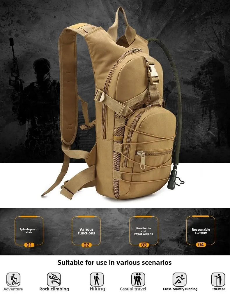 ReconFlow™ Tactical Hydration Pack – Trail-Ready Gear for Endurance & Adventure