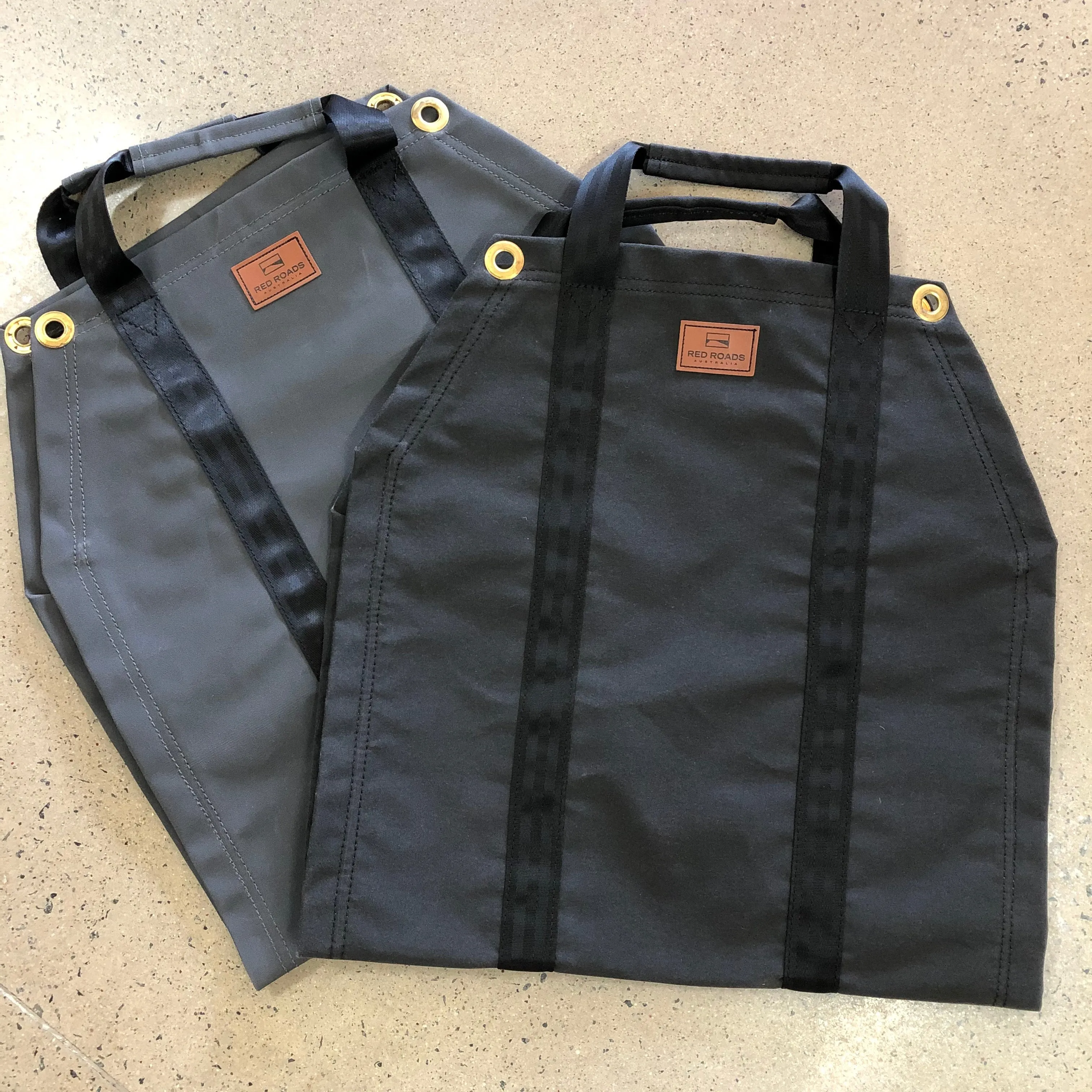 Red Roads Canvas - Firewood Carrier & Tarp - Made in Australia