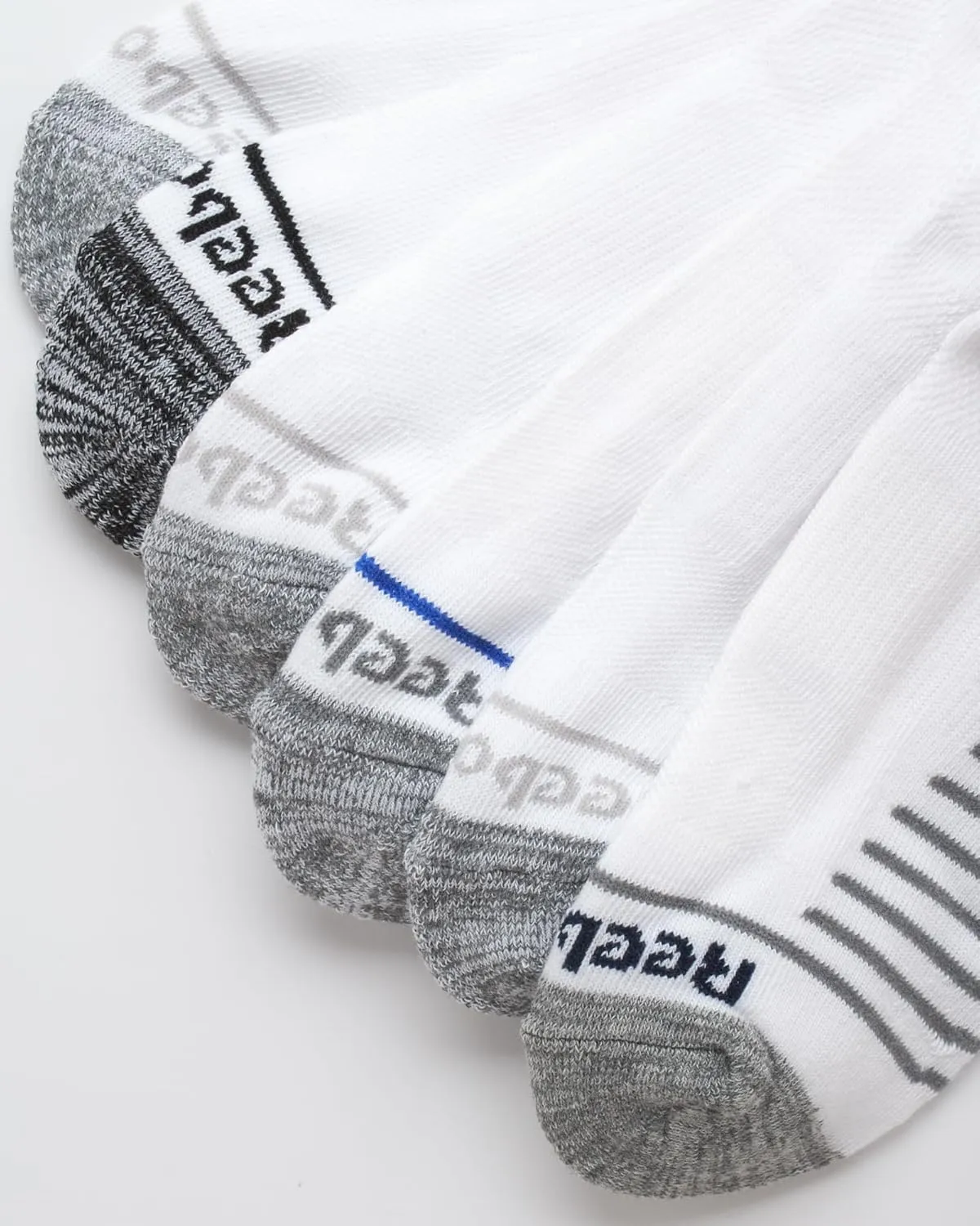 Reebok Men's Low Cut Socks - 12 Pack Performance Cushion Comfort No Show Socks - Breathable Athletic Socks for Men (6-12.5)
