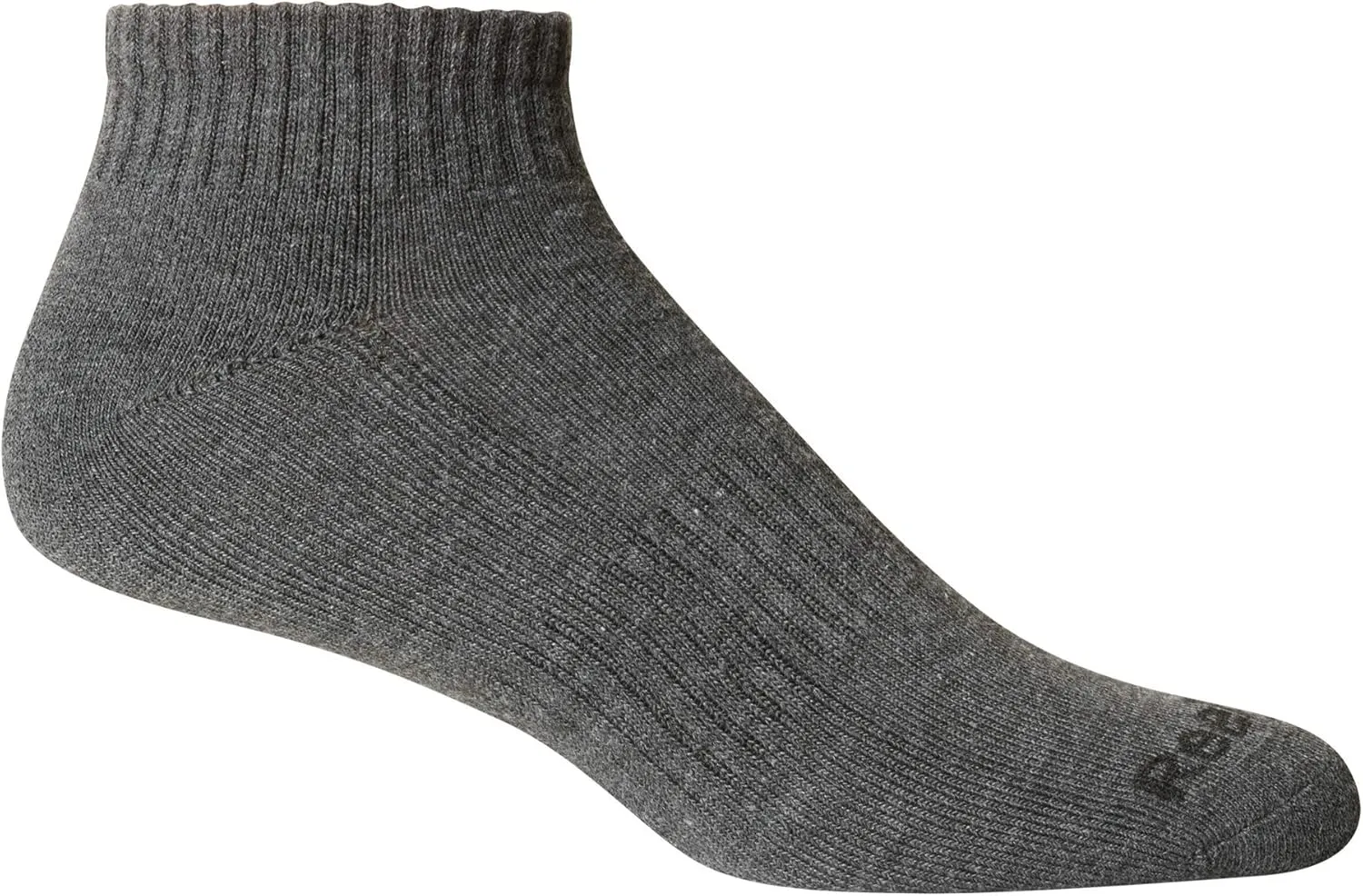 Reebok Men's Quarter Socks - 12 Pack Performance Comfort Athletic Socks - Breathable Ankle Socks for Men (6-12.5)