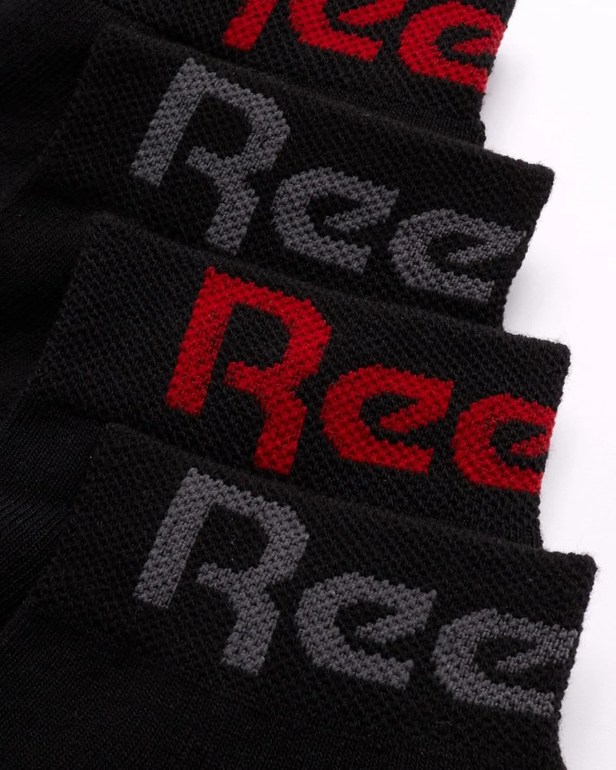 Reebok Men’s Quarter Socks – 6 Pack Cushion Quarter Cut Ankle Socks for Men - Breathable Men's Athletic Socks (Size: 6-12.5)